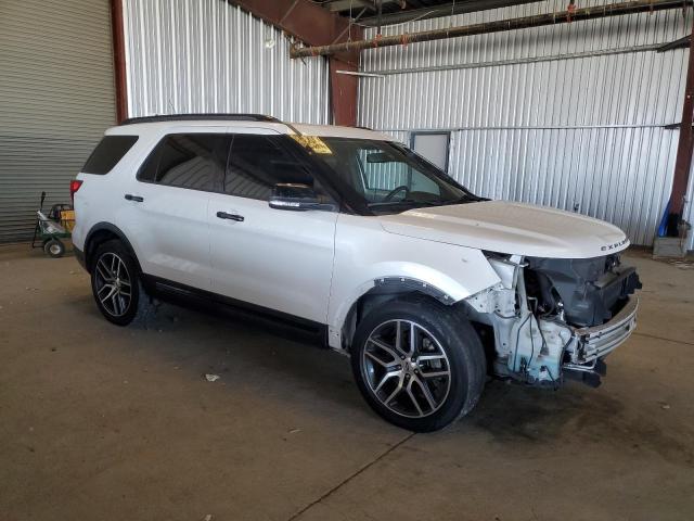 1FM5K8GTXJGA56529 - 2018 FORD EXPLORER SPORT Білий фото 4