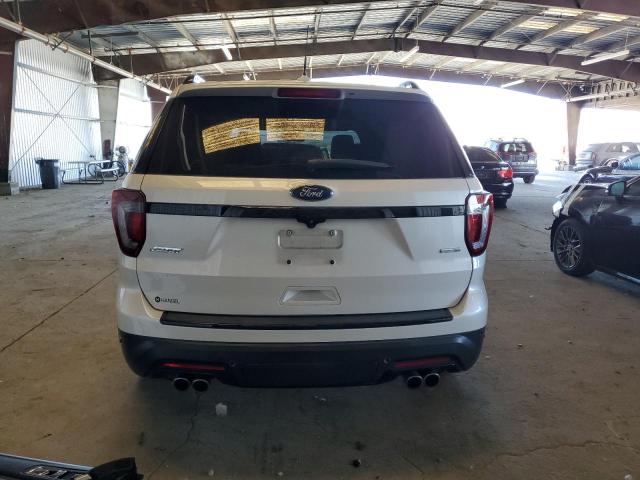 1FM5K8GTXJGA56529 - 2018 FORD EXPLORER SPORT Білий фото 6