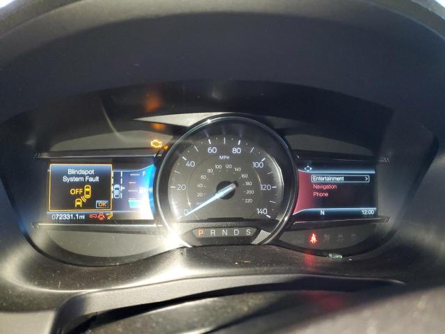 1FM5K8GTXJGA56529 - 2018 FORD EXPLORER SPORT Білий фото 9