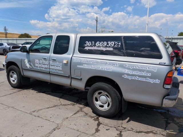 5TBRN34192S289613 - 2002 TOYOTA TUNDRA ACCESS CAB SR5 SILVER photo 2