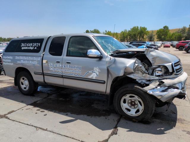 5TBRN34192S289613 - 2002 TOYOTA TUNDRA ACCESS CAB SR5 SILVER photo 4