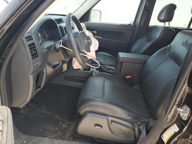 1C4PJMAK8CW168036 - 2012 JEEP LIBERTY SPORT BLACK photo 7