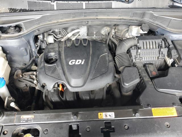 5XYZTDLBXDG095475 - 2013 HYUNDAI SANTA FE SPORT BLUE photo 11