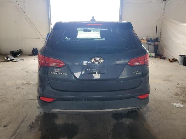 5XYZTDLBXDG095475 - 2013 HYUNDAI SANTA FE SPORT BLUE photo 6