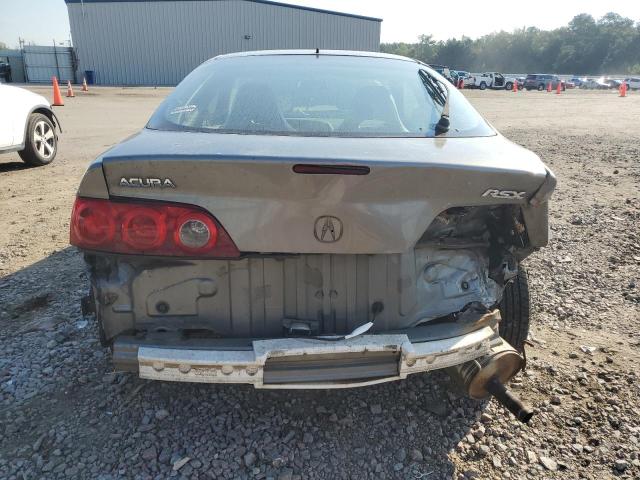 JH4DC54875S006541 - 2005 ACURA RSX GRAY photo 6