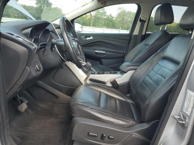 1FMCU9HXXDUD03076 - 2013 FORD ESCAPE SEL SILVER photo 7