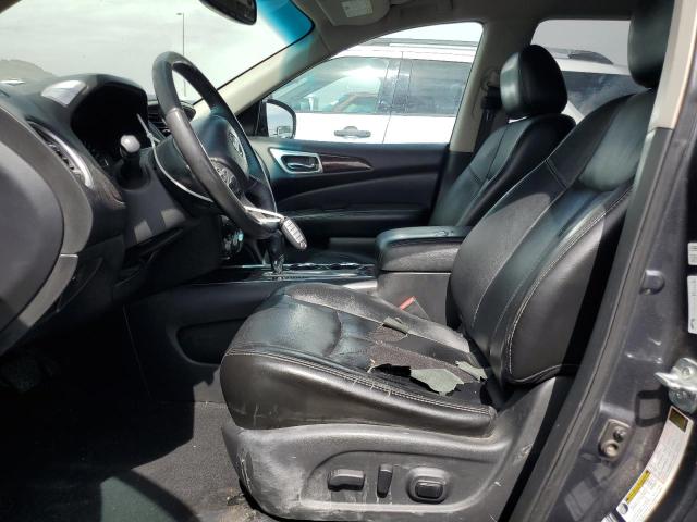 5N1AR2MN2EC641180 - 2014 NISSAN PATHFINDER S 灰色 照片 7