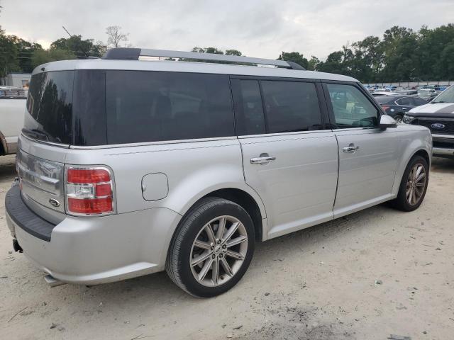 2FMGK5D88EBD35269 - 2014 FORD FLEX LIMITED SILVER photo 3