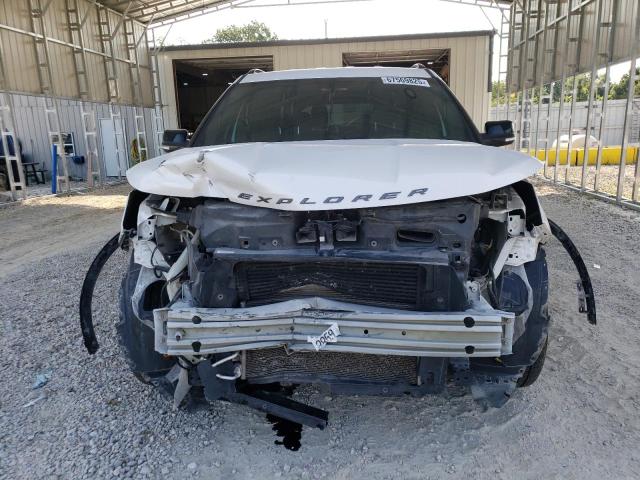 1FM5K8GT9JGB65211 - 2018 FORD EXPLORER SPORT أبيض صورة 5