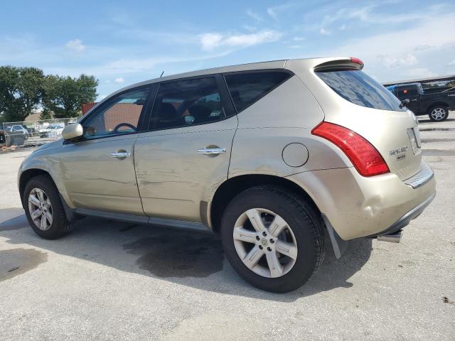 JN8AZ08T67W528341 - 2007 NISSAN MURANO SL GOLD photo 2