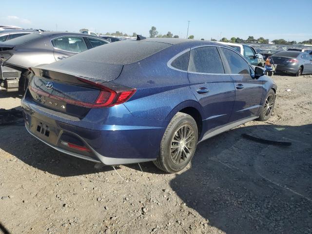 5NPEG4JA7MH094970 - 2021 HYUNDAI SONATA SE BLUE photo 3