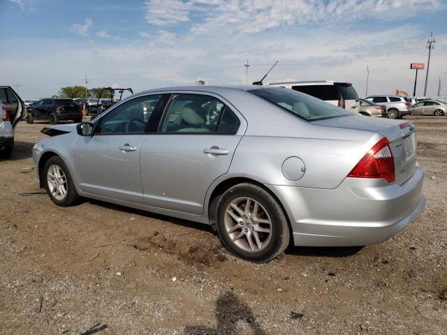 3FAHP0GA9BR239889 - 2011 FORD FUSION S SILVER photo 2