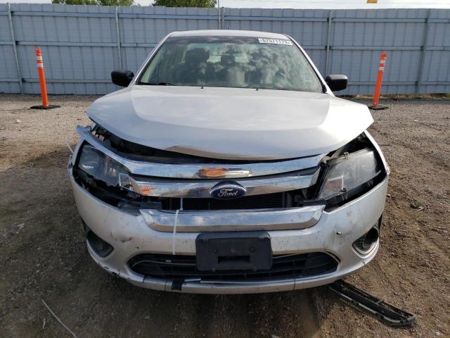 3FAHP0GA9BR239889 - 2011 FORD FUSION S SILVER photo 5