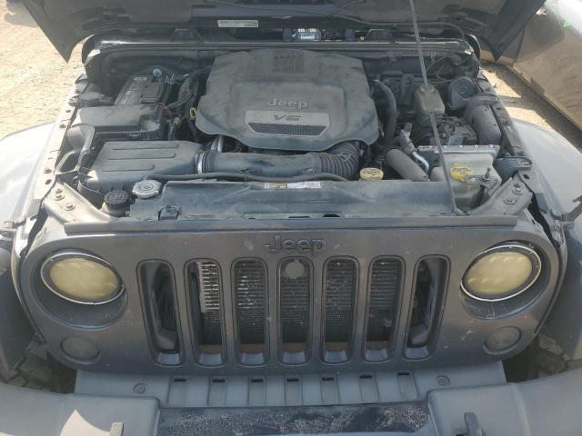 1C4HJWEG8EL322965 - 2014 JEEP WRANGLER U SAHARA 黑色 照片 11