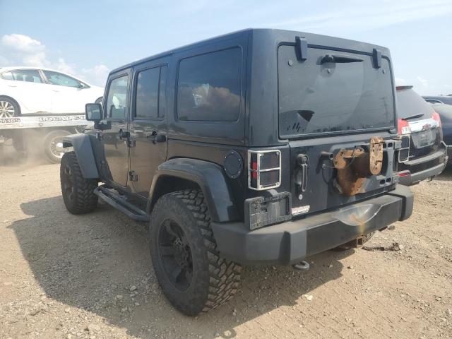 1C4HJWEG8EL322965 - 2014 JEEP WRANGLER U SAHARA 黑色 照片 2