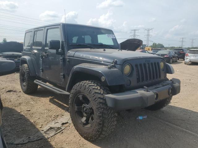 1C4HJWEG8EL322965 - 2014 JEEP WRANGLER U SAHARA 黑色 照片 4