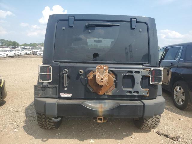 1C4HJWEG8EL322965 - 2014 JEEP WRANGLER U SAHARA 黑色 照片 6