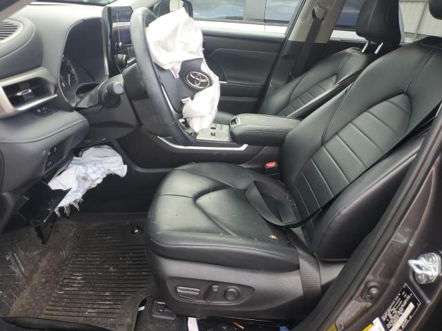 5TDKDRAHXPS021273 - 2023 TOYOTA HIGHLANDER L GRAY photo 7