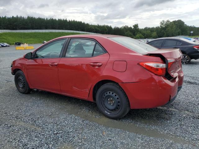 2T1BURHE4FC407254 - 2015 TOYOTA COROLLA L Қызыл фото 2