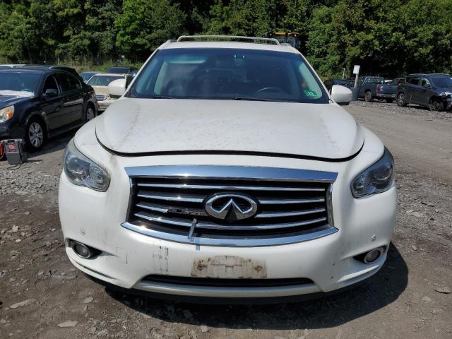 5N1AL0MM4EC552868 - 2014 INFINITI QX60 WHITE photo 5