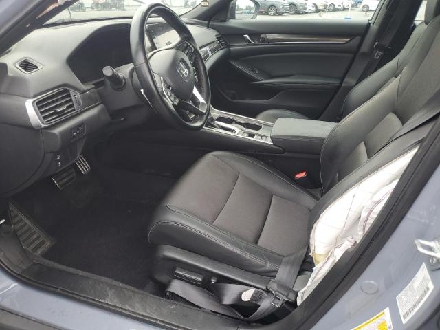 1HGCV1F35NA096734 - 2022 HONDA ACCORD SPORT ნაცრისფერი ფოტო 7