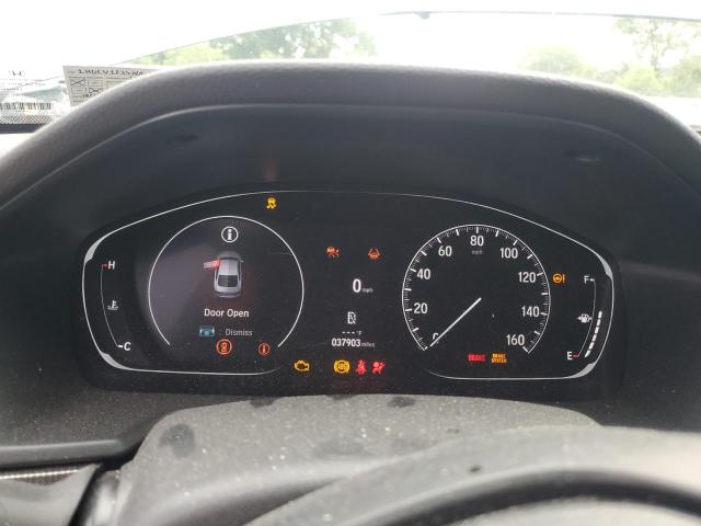 1HGCV1F35NA096734 - 2022 HONDA ACCORD SPORT ნაცრისფერი ფოტო 9