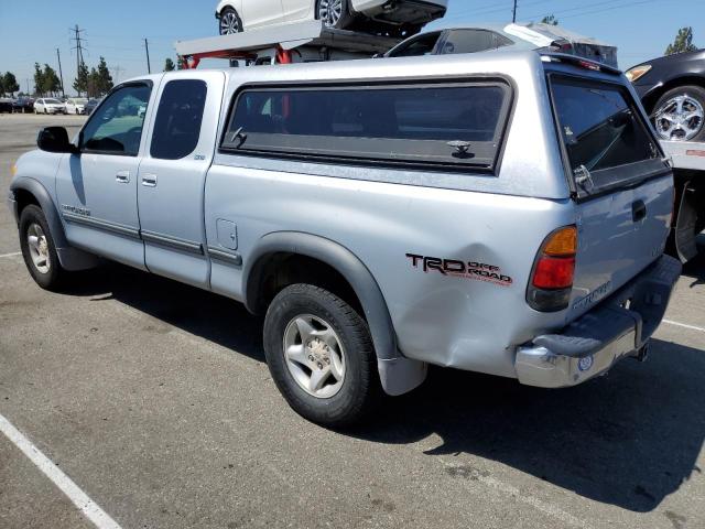 5TBBT4418YS036577 - 2000 TOYOTA TUNDRA ACCESS CAB ნაცრისფერი ფოტო 2