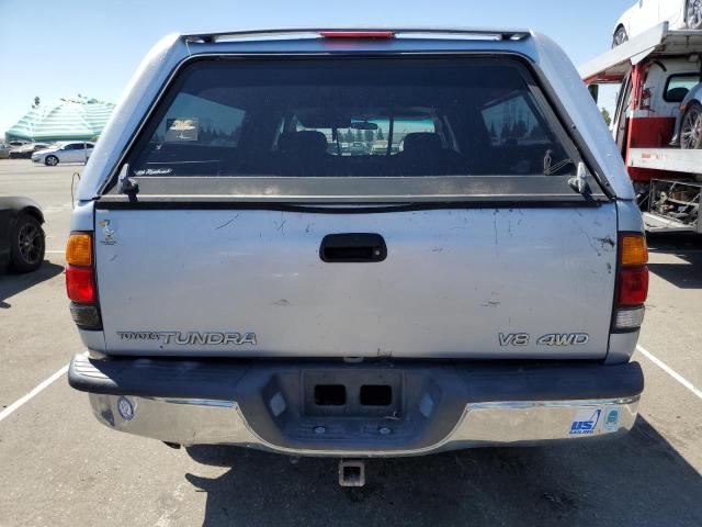 5TBBT4418YS036577 - 2000 TOYOTA TUNDRA ACCESS CAB ნაცრისფერი ფოტო 6