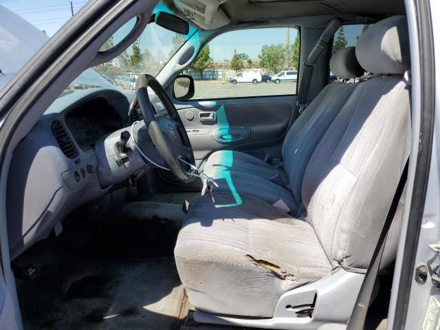 5TBBT4418YS036577 - 2000 TOYOTA TUNDRA ACCESS CAB ნაცრისფერი ფოტო 7