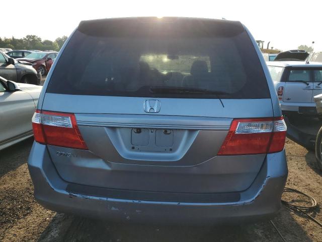 5FNRL384X6B060157 - 2006 HONDA ODYSSEY EX SILVER photo 6