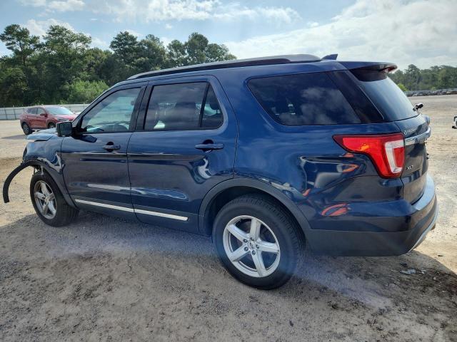 1FM5K8D83GGC93954 - 2016 FORD EXPLORER XLT BLUE photo 2