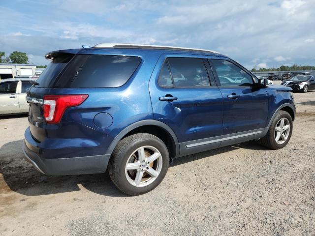 1FM5K8D83GGC93954 - 2016 FORD EXPLORER XLT BLUE photo 3