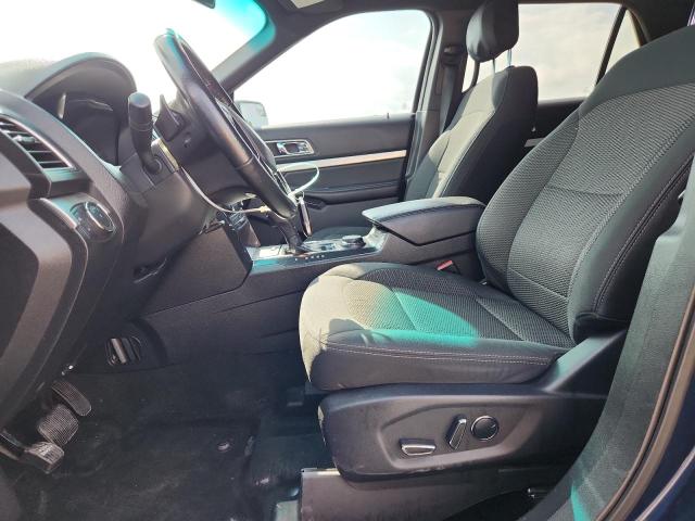 1FM5K8D83GGC93954 - 2016 FORD EXPLORER XLT BLUE photo 7