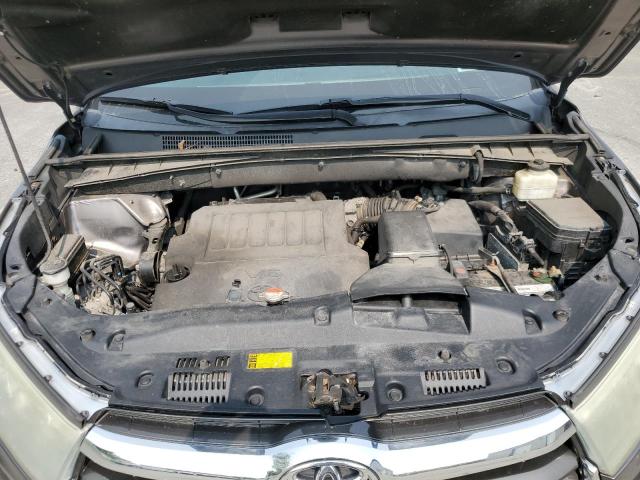 5TDJKRFH3GS231983 - 2016 TOYOTA HIGHLANDER XLE GRAY photo 12