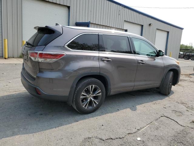 5TDJKRFH3GS231983 - 2016 TOYOTA HIGHLANDER XLE GRAY photo 3