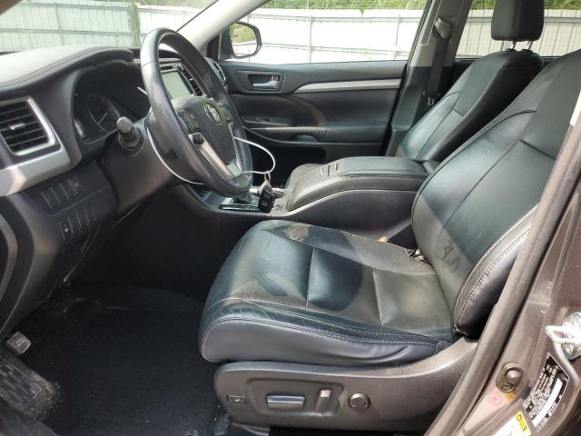 5TDJKRFH3GS231983 - 2016 TOYOTA HIGHLANDER XLE GRAY photo 7