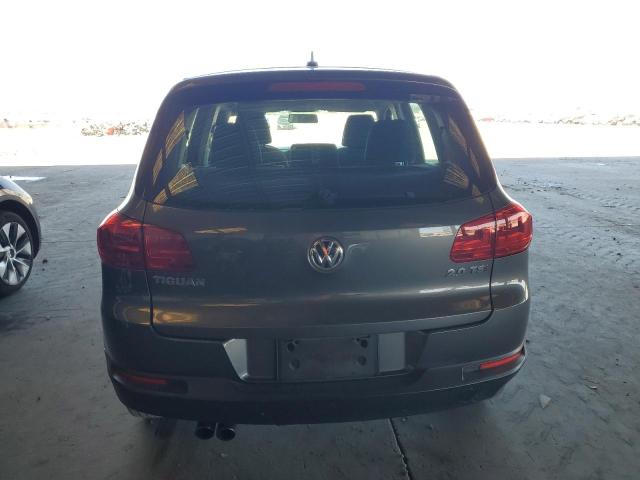 WVGAV3AX8EW556155 - 2014 VOLKSWAGEN TIGUAN S GRAY photo 6