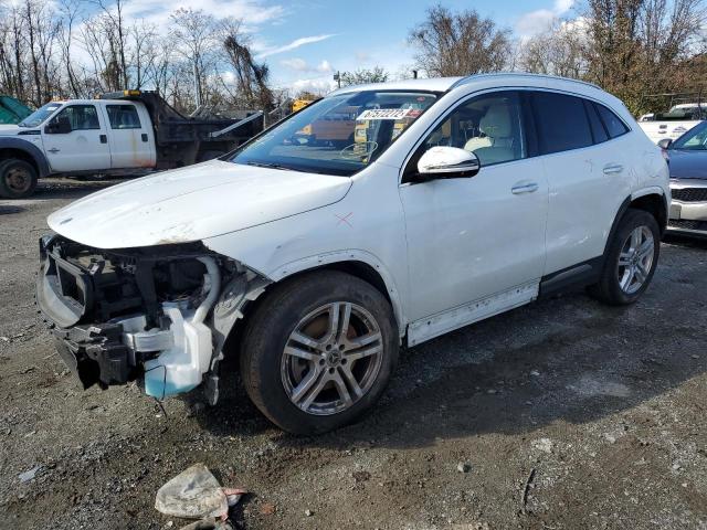 W1N4N4HB1NJ346021 - 2022 MERCEDES-BENZ GLA 250 4MATIC WHITE photo 1