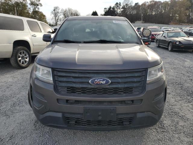 1FM5K8AR0HGD06982 - 2017 FORD EXPLORER POLICE INTERCEPTOR BROWN photo 5
