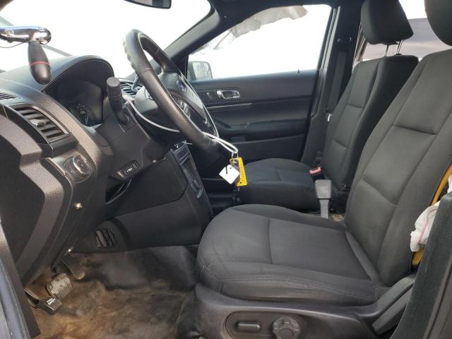 1FM5K8AR0HGD06982 - 2017 FORD EXPLORER POLICE INTERCEPTOR BROWN photo 7
