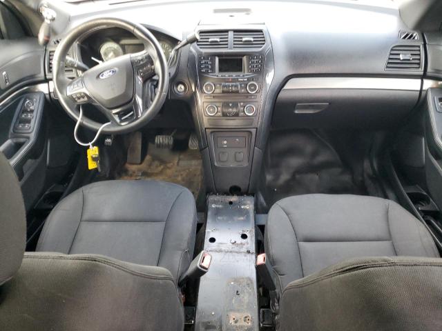 1FM5K8AR0HGD06982 - 2017 FORD EXPLORER POLICE INTERCEPTOR BROWN photo 8