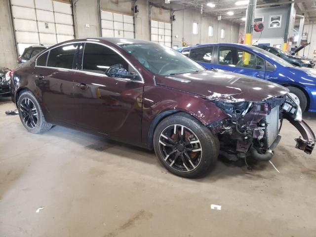 2G4GR5GX3H9169849 - 2017 BUICK REGAL PREMIUM BURGUNDY photo 4