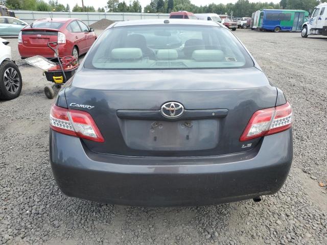 4T1BF3EK9AU004637 - 2010 TOYOTA CAMRY BASE GRAY photo 6