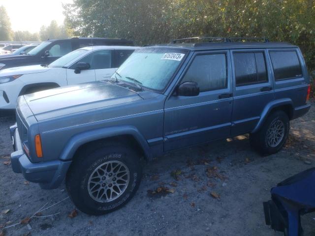 1J4FJ78S5VL603841 - 1997 JEEP CHEROKEE COUNTRY BLUE photo 1