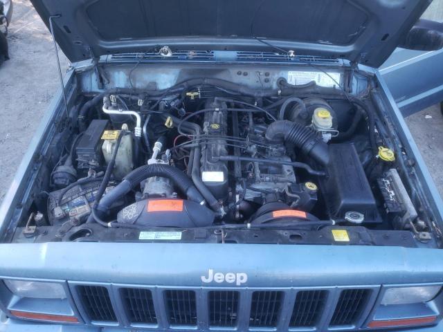 1J4FJ78S5VL603841 - 1997 JEEP CHEROKEE COUNTRY BLUE photo 11