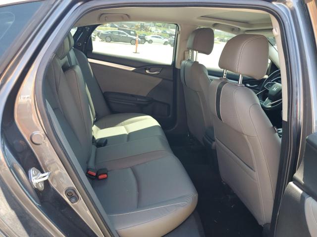 JHMFC1F76JX028114 - 2018 HONDA CIVIC EXL ნაცრისფერი ფოტო 10