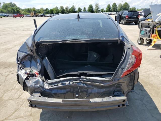 JHMFC1F76JX028114 - 2018 HONDA CIVIC EXL ნაცრისფერი ფოტო 6