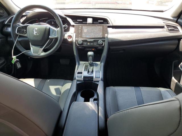 JHMFC1F76JX028114 - 2018 HONDA CIVIC EXL ნაცრისფერი ფოტო 8