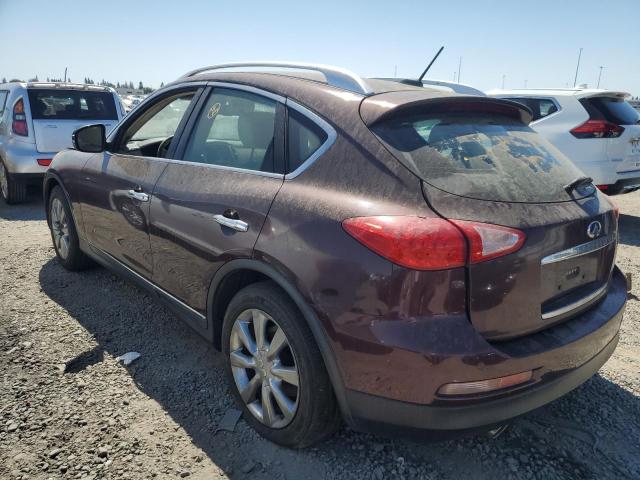 JN1AJ0HP5BM800634 - 2011 INFINITI EX35 BASE Բորդո լուսանկար 2