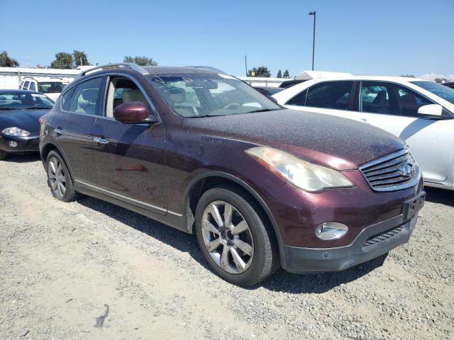 JN1AJ0HP5BM800634 - 2011 INFINITI EX35 BASE Բորդո լուսանկար 4